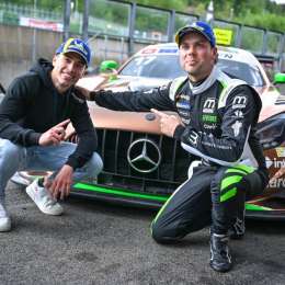 GT Open: Marcos Siebert logró la pole position en Spa-Francorchamps