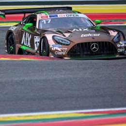 GT Open: se les escapó el podio a Siebert y Menchaca en Spa-Francorchamps