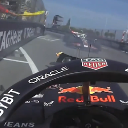 F1: ¡A bordo! Así se vivió desde adentro el durísimo accidente de Checo Pérez en Mónaco