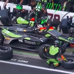 IndyCar: Canapino y una gran detención en boxes para seguir top ten en Indianápolis