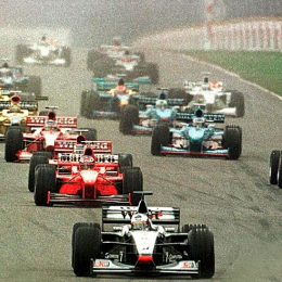 F1 en el circuito N°6 de Buenos Aires, el mismo que usará el Top Race
