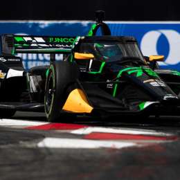 IndyCar: Canapino, al borde del top diez en el inicio en Detroit