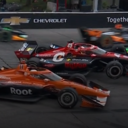 IndyCar: Lundgaard siguió de largo en la curva y chocó contra Grosjean