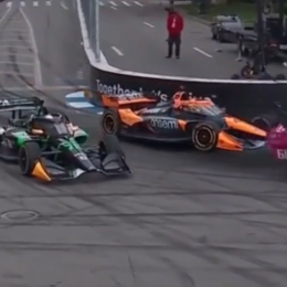IndyCar: Canapino estalló con el golpe de Pourchaire: "Me desalineó todo el auto..."