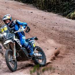 Golpe y abandono para Luciano Benavides en el Desafío Ruta 40