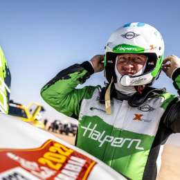 Desafío Ruta 40: Sebastián Halpern luego de finalizar la Etapa 1: "La pasamos muy bien, disfrutamos mucho del auto"
