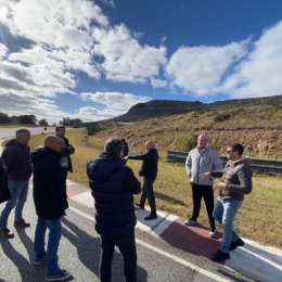 Una delegación de la ACTC recorrió el autódromo de Balcarce