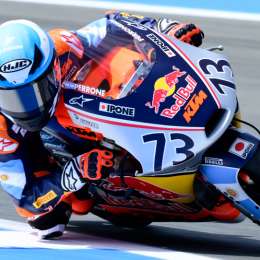 Valentín Perrone tras su primer triunfo en la MotoGP Rookie Cup: "Llegó la esperada victoria"