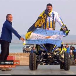 Desafío Ruta 40: Fantoni, el piloto que une deporte motor y fútbol