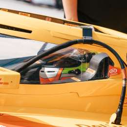 IndyCar: Alex Palou dominó el primer entrenamiento en Road America