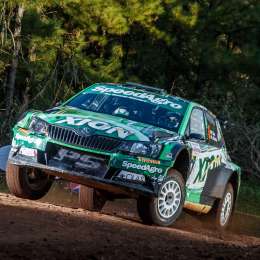 Rally Argentino: Nico Díaz prevaleció en el shakedown de Misiones