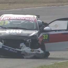 Tremendo accidente en la segunda final de la Fiat Competizione en Rosario