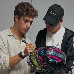 La emotiva dedicatoria de Colapinto a Bizarrap