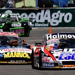 TC: Werner, Mangoni y Canapino, juntos en el último podio de Rafaela