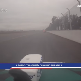 TC: la imperdible cámara a bordo de Agustín Canapino en Rafaela