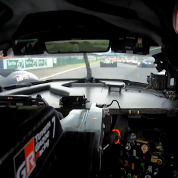 24hs de Le Mans: ¡On board! Así se vivió la largada desde el Toyota #7 de Pechito López