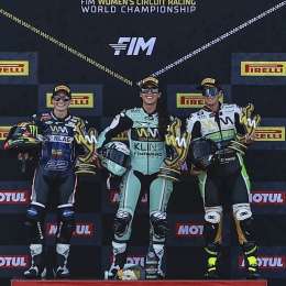 WSBK: ¡Histórico! Herrera, la ganadora de la primera carrera del Mundial Femenino