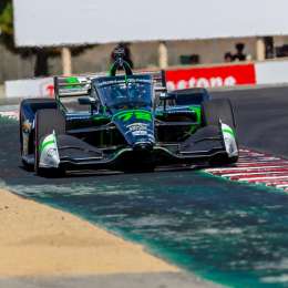 IndyCar: cómo le fue a Agustín Canapino en Laguna Seca