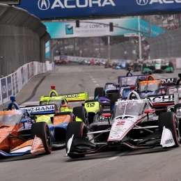 ¿Cuál fue el circuito que recorrió la comitiva de IndyCar en Buenos Aires?