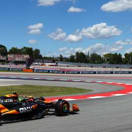 F1: Norris dominó el primer entrenamiento en el GP de España