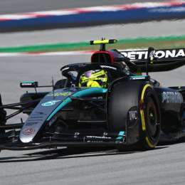 F1: Hamilton fue el más veloz del segundo entrenamiento en el GP de España