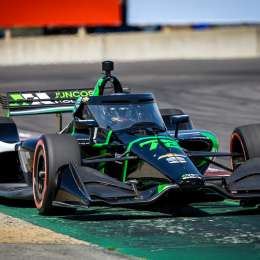 IndyCar: Agustín Canapino largará 13ro en Laguna Seca
