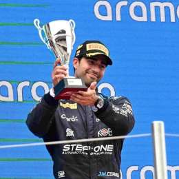 F2: el curioso dato del regreso al podio de Juan Manuel Correa luego de 5 años