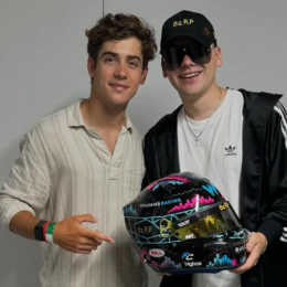 "A ciegas me ayudaste a seguir luchando por mi sueño", el sentido mensaje que le dedicó Colapinto a Bizarrap