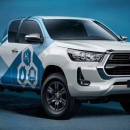 Toyota Hilux, la primera pick up a hidrógeno entra en fase final