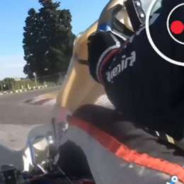 Espectacular cámara a bordo de Rossi en el Kartódromo de Buenos Aires