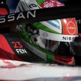 Fórmula E: Fenestraz tuvo un incidente en el segundo entrenamiento en el ePrix de Portland