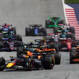 F1: con Verstappen y Norris adelante, así quedó la grilla de partida del GP de Austria
