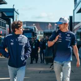 F1: Sargeant elogió a Colapinto antes de su debut en el GP de Gran Bretaña