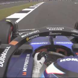 F1: ¡On board! Una vuelta rápida con Colapinto y el Williams en Silverstone