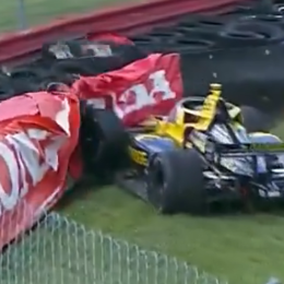 IndyCar: el golpe de Herta que generó la bandera roja en Mid - Ohio