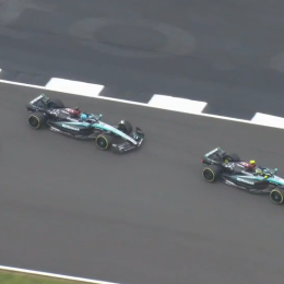 F1: la lluvia llegó a Silverstone y Norris tomó la punta