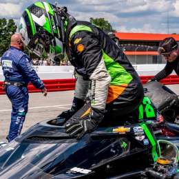 IndyCar: los horarios para ver a Canapino en la doble fecha de Iowa