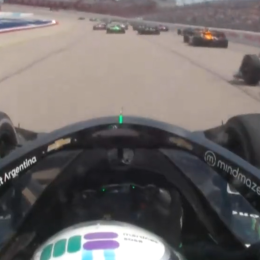 ¡A bordo! Así es una vuelta en Iowa arriba del auto de Canapino y otros pilotos de la IndyCar