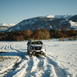 Nissan Frontier, aliada para los caminos nevados