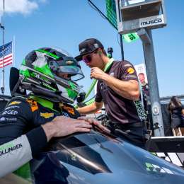 Canapino, en el inicio de la IndyCar en Iowa: "Creo que somos muy rápidos"