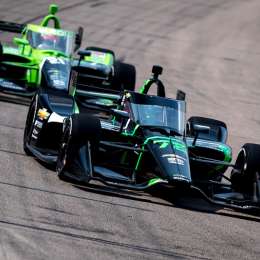 IndyCar: gran séptimo puesto de Agustín Canapino en el arranque en Iowa