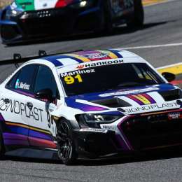 TCR Italy: Luciano Martinez no pudo completar la primera carrera