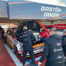 TN: malas noticias para Iansa, rompió motor en el entrenamiento