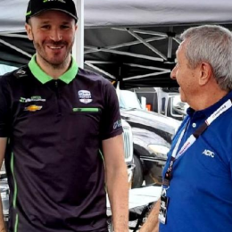 Hugo Mazzacane y Agustín Canapino se reencontraron en Iowa
