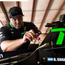 IndyCar: el Juncos Hollinger Racing detalló el estado del auto de Canapino tras el golpe