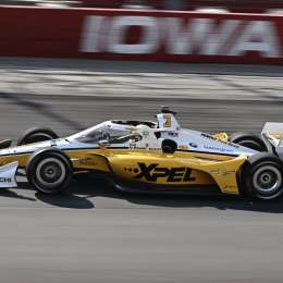 IndyCar: Scott McLaughlin ganó en Iowa, Canapino tuvo que abandonar