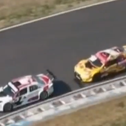 Top Race: Di Palma - Aldrighetti y una maniobra al límite en Buenos Aires