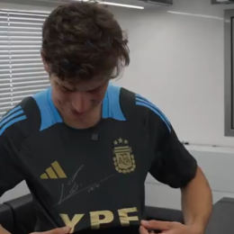 El mensaje de Colapinto a Messi y la Selección Argentina en la previa a la final de la Copa América