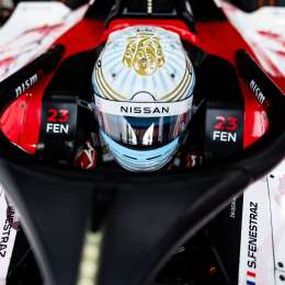 Fórmula E: Sacha Fenestraz arrancó a girar en Londres