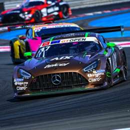 Siebert y Menchaca se subieron al podio en la primera carrera del International GT Open